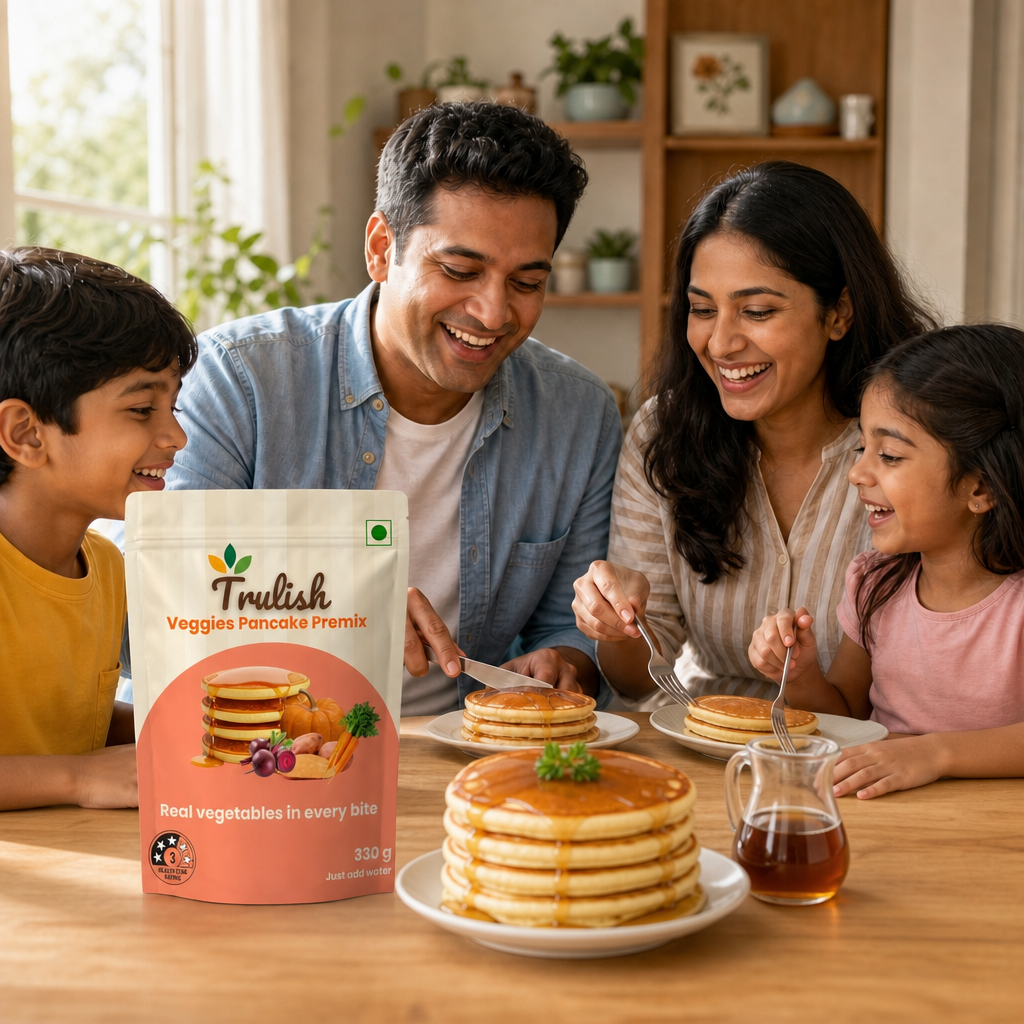 Veggies Pancakes: The Easiest Way to a Hidden-Veggie Breakfast
