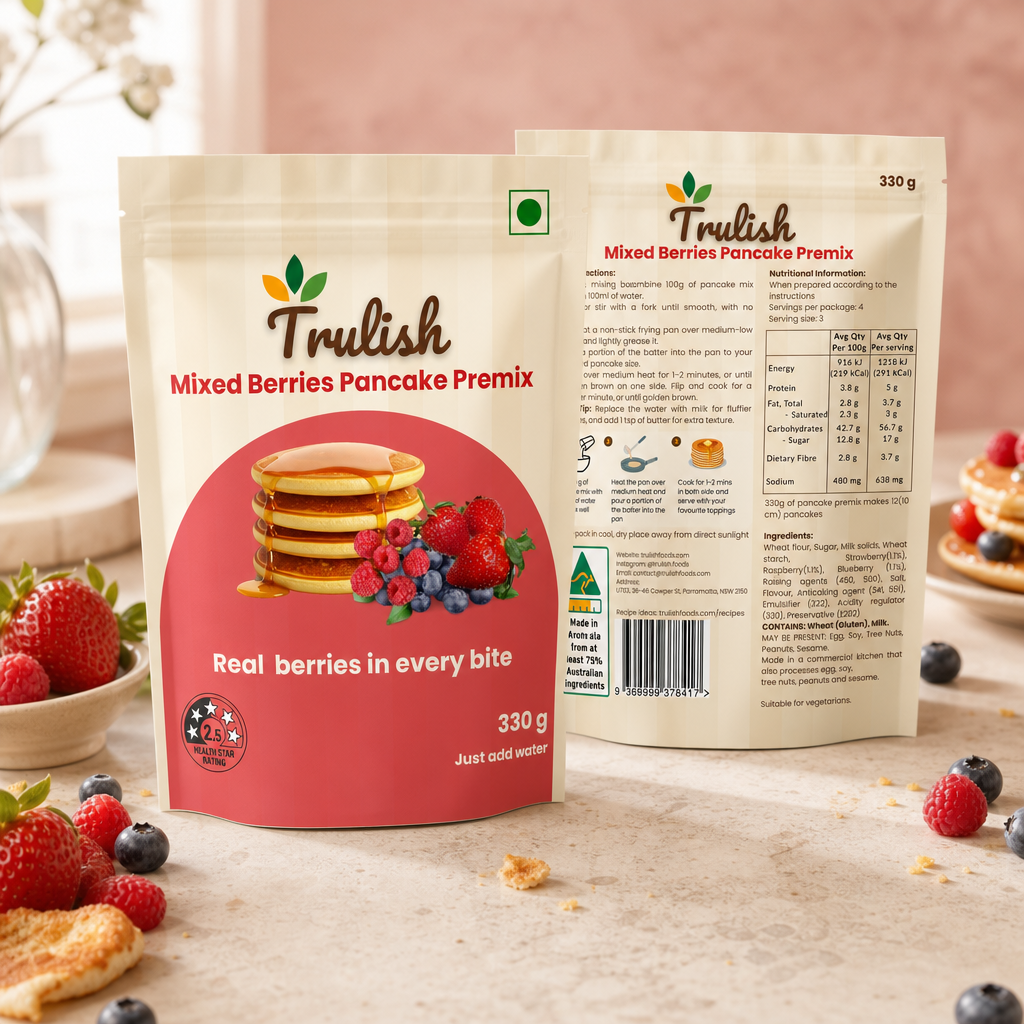Mixed Berries Pancake Premix